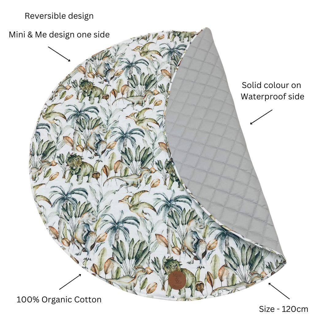 Mini & Me Padded Waterproof Playmat Jurassic