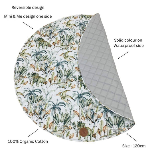Mini & Me Padded Waterproof Playmat Jurassic