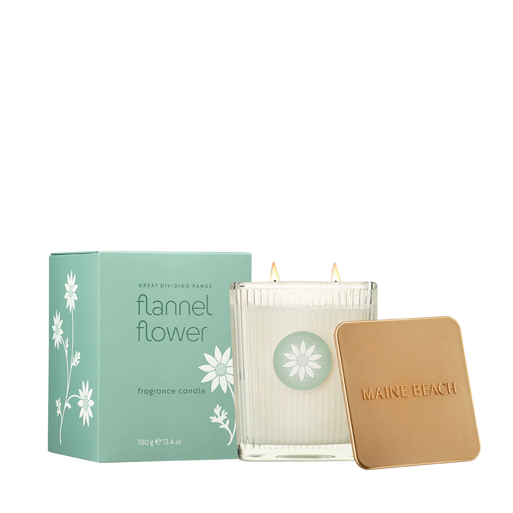 Maine Beach - Fragrance Soy Candle - Flannel Flower