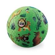 Crocodile Creek - 7" Playground Ball - Very Wild Animals (Dark Green