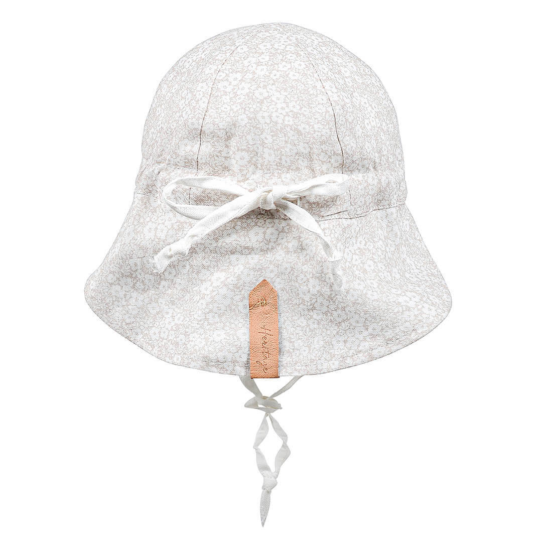 Bedhead Hats - Reversible Linen - Willow/Blanc