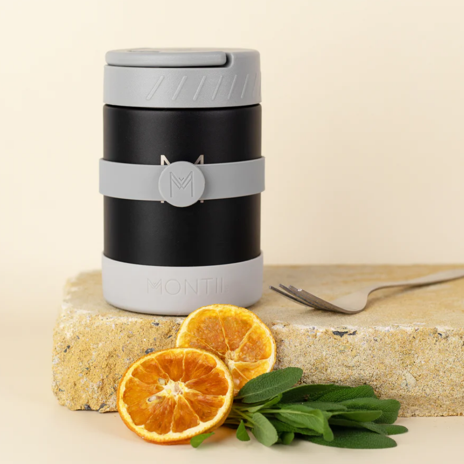 MontiiCo - MEGA Insulated Food Jar - Coal