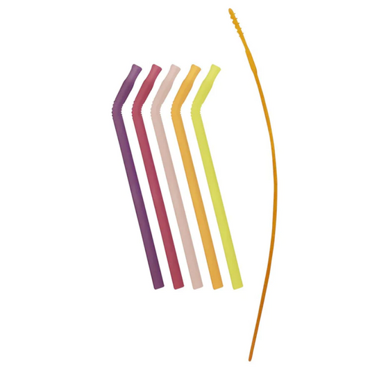 b.box - Reusable Silicone Straw Set (various colours)