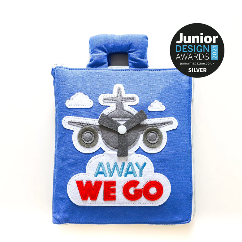Curious Columbus - Fabric Activity Book - Away We Go