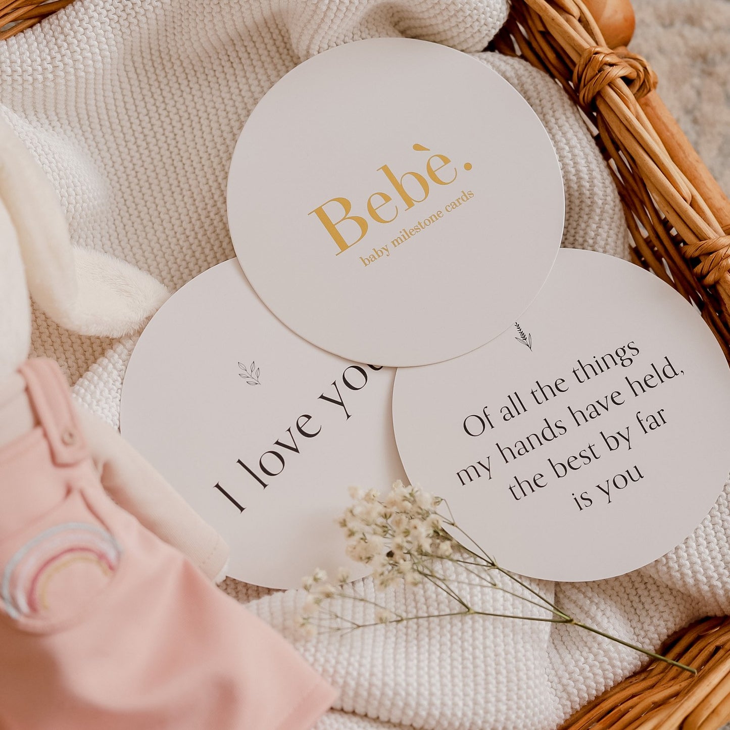 Truly Amor - Baby Milestone Cards