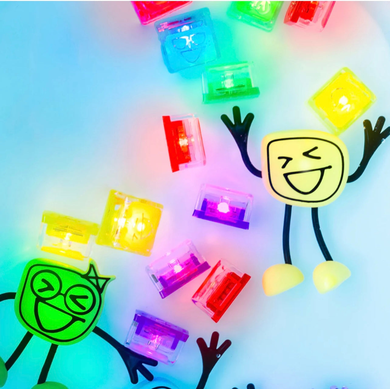 Glo Pals - 4 Cube Pack - Alex (Yellow)