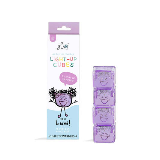 Glo Pals - 4 Cube Pack - Lumi (Purple)
