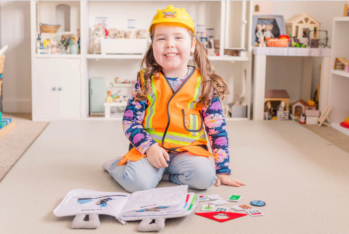 Curious Columbus - Fabric Activity Book - When I Grow Up