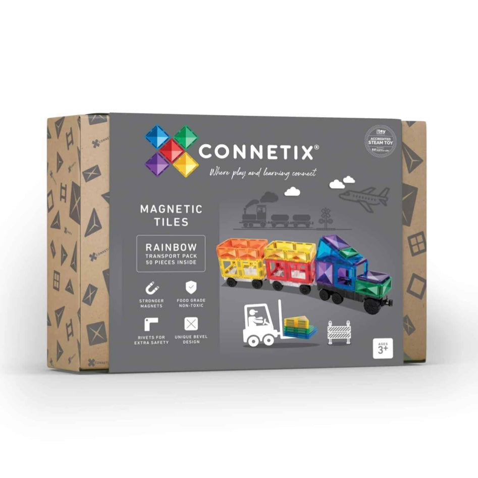 Connetix - Rainbow Transport Pack 50 pc