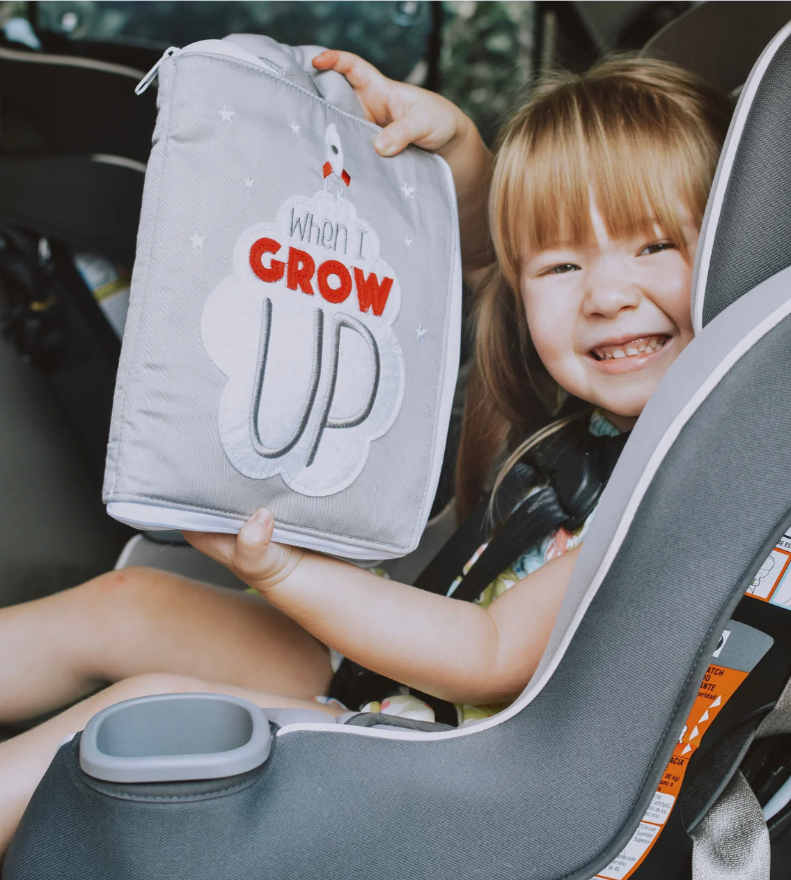 Curious Columbus - Fabric Activity Book - When I Grow Up