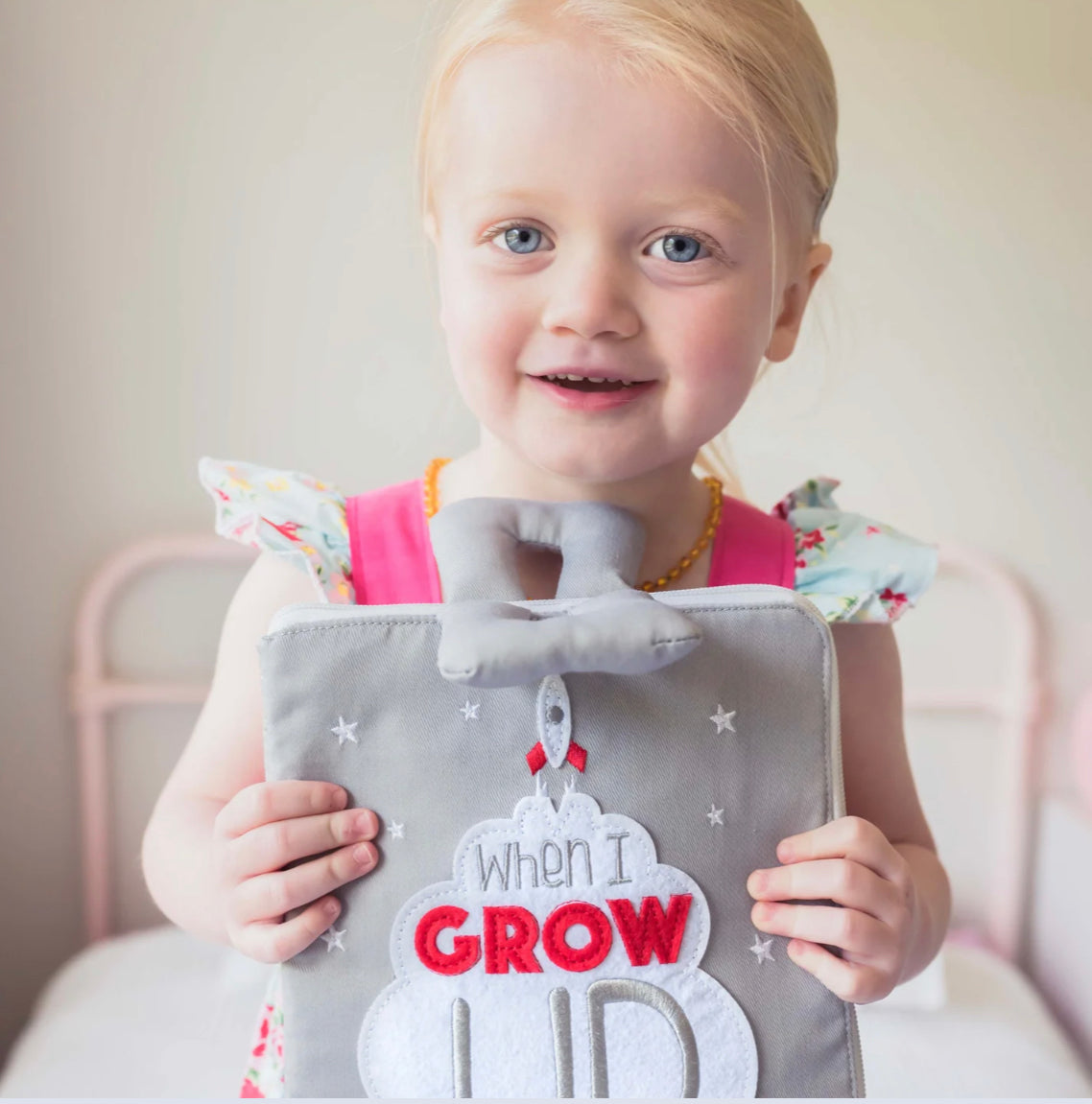 Curious Columbus - Fabric Activity Book - When I Grow Up