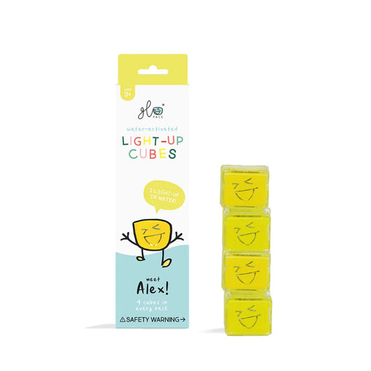 Glo Pals - 4 Cube Pack - Alex (Yellow)