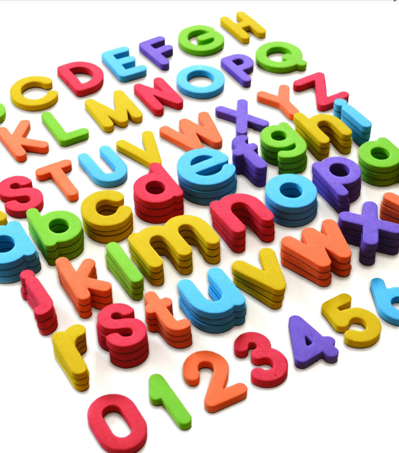 Curious Columbus - Magnetic Letters and Numbers