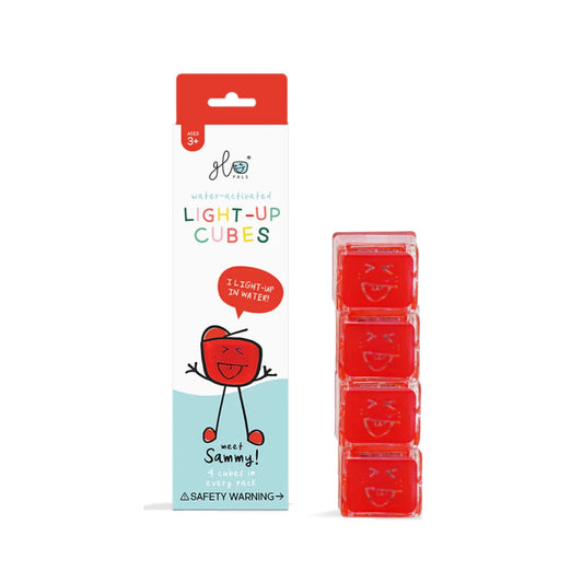 Glo Pals - 4 Cube Pack - Sammy (Red)