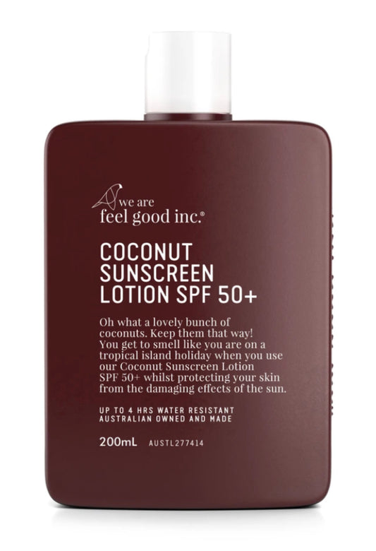 We Are Feel Good Inc - Coconut Sunscreen SPF 50+ 200ml